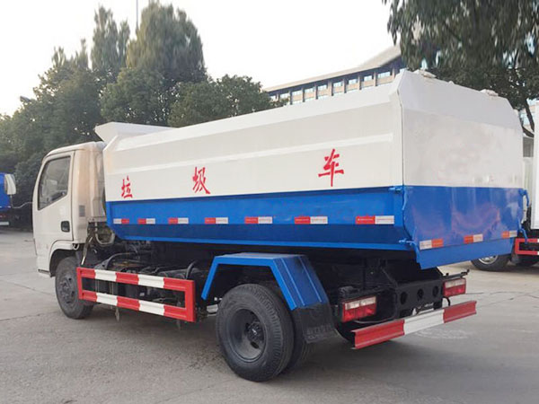 【国五】东风小霸王挂桶式垃圾车