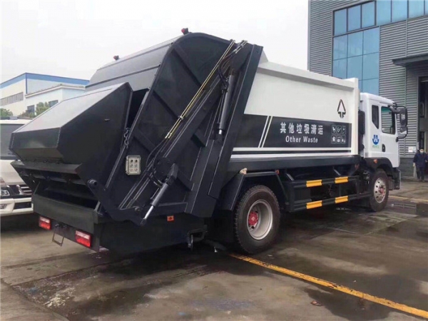 【国五】东风多利卡D9【10-12立方】压缩式垃圾车