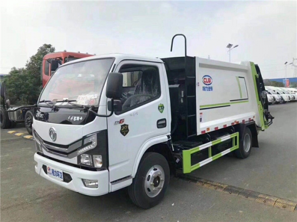 【国六】东风小多利卡6立方压缩式垃圾车