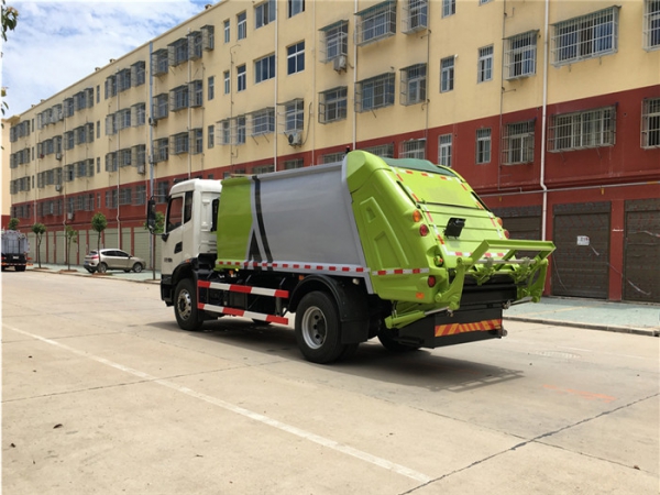 【国六】东风天锦12立方压缩式垃圾车