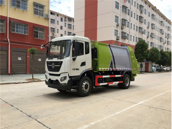 【国六】东风天锦12立方压缩式垃圾车