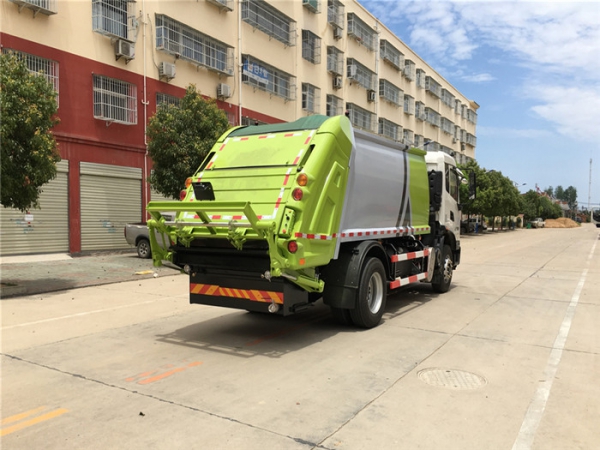 【国六】东风天锦12立方压缩式垃圾车