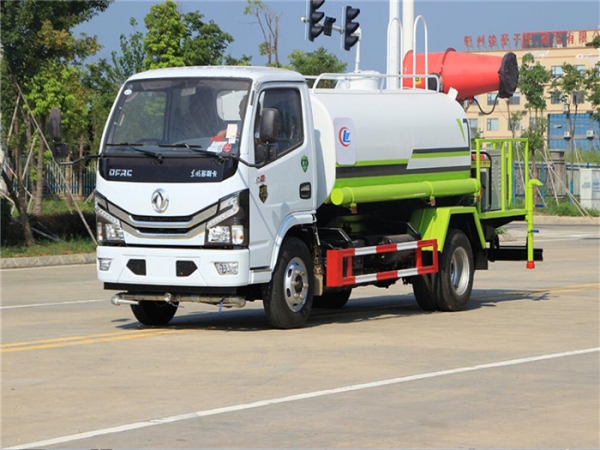 【国六】东风小多利卡圆罐5方抑尘雾炮车
