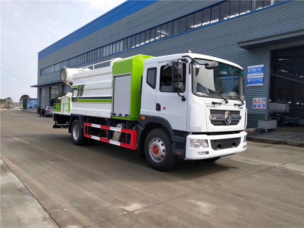 【国六】东风多利卡D9方罐12方抑尘雾炮车