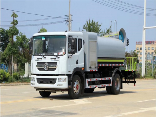 【国六】东风多利卡D9圆罐12方抑尘雾炮车