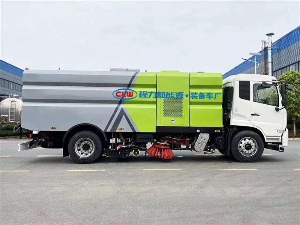 国六东风天锦洗扫车