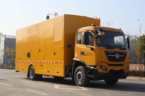 东风天锦500KW移动电源车