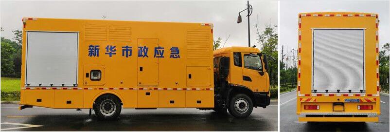 东风天锦500KW移动电源车