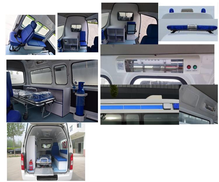 程力牌CL5033XJHYS6型救护车