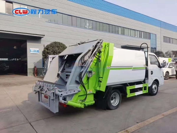 【国六】东风途逸4方压缩式垃圾车