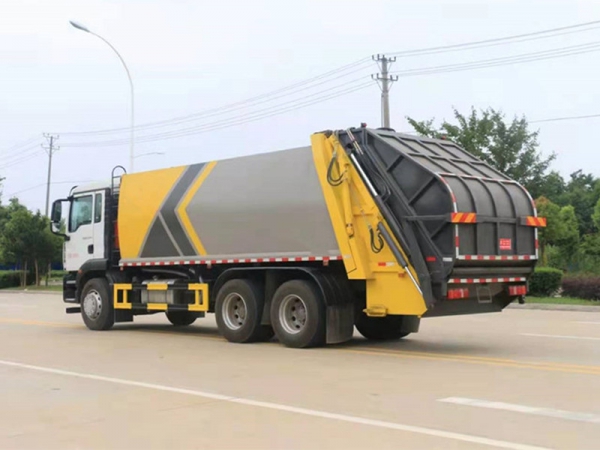 【国六】重汽18-20方压缩式垃圾车
