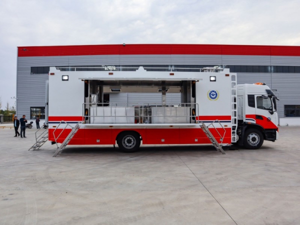 东风天锦应急餐车